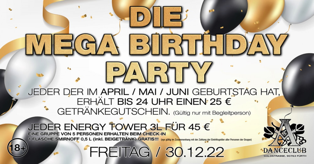 Mega Birthday Clubbing-BILD
