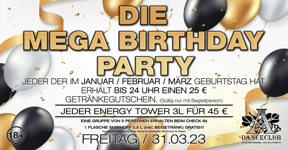 Mega Birthday Party-BILD