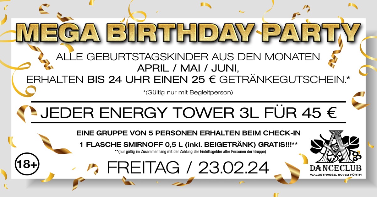 Mega Birthday Party