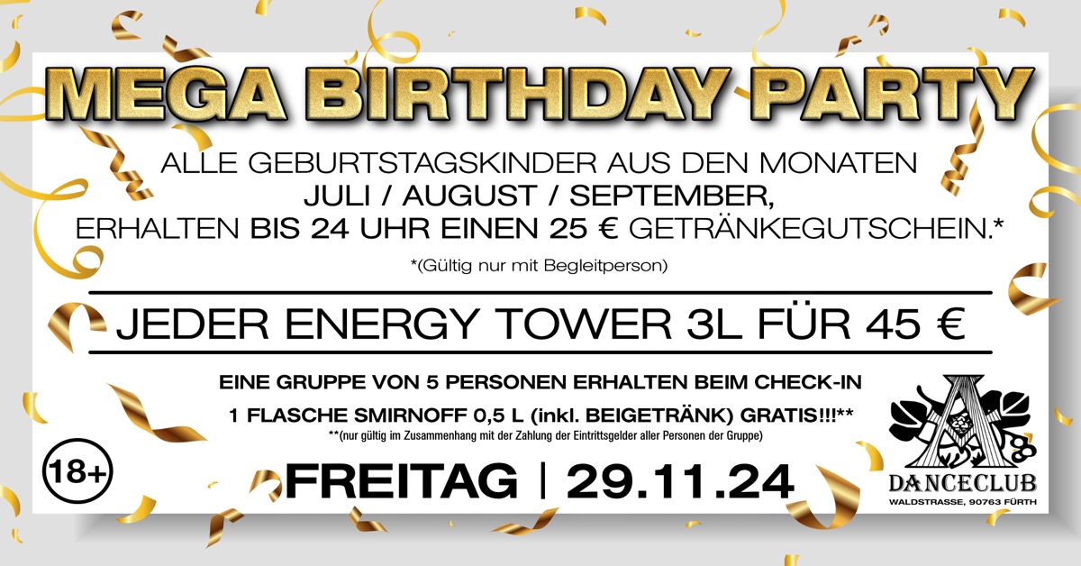 Mega Birthday Party