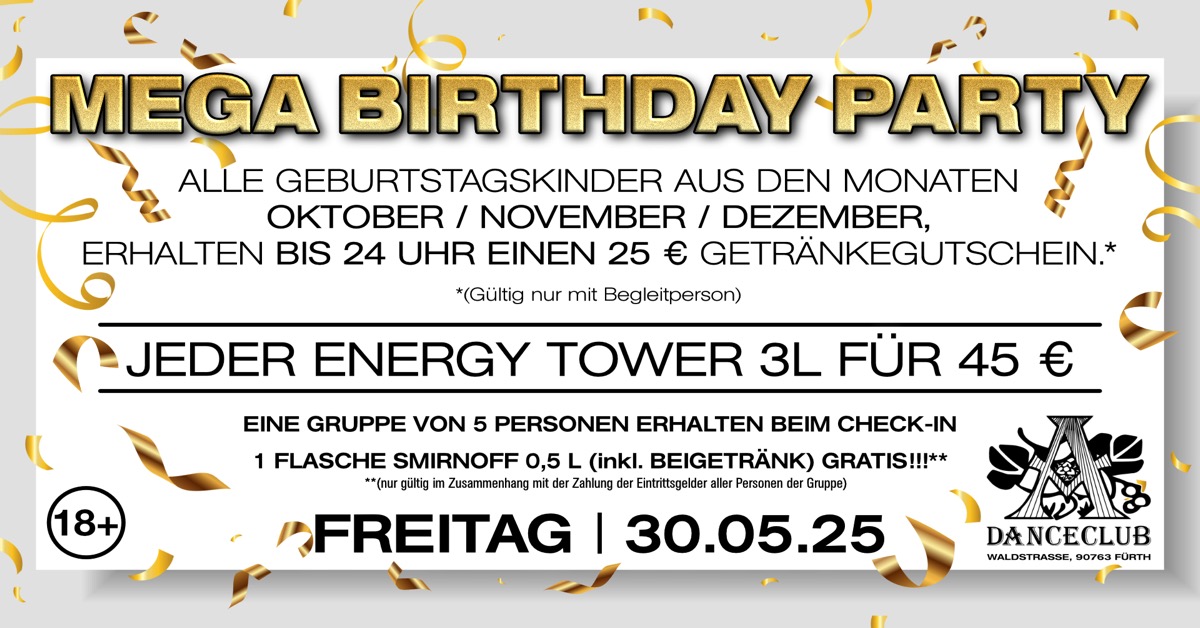Mega Birthday Party