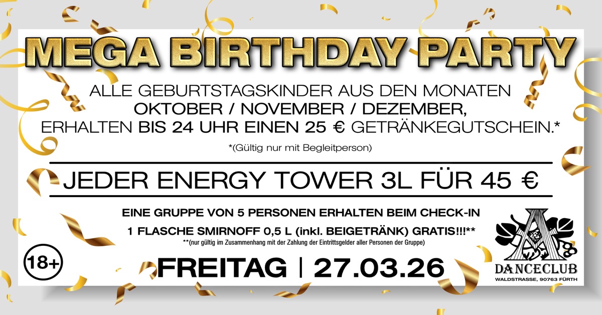 Mega Birthday Party