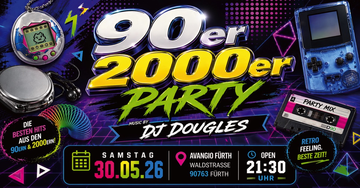 90er 2000er Party