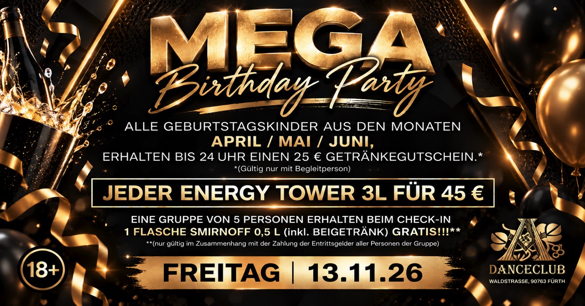 Mega Birthday Party-BILD