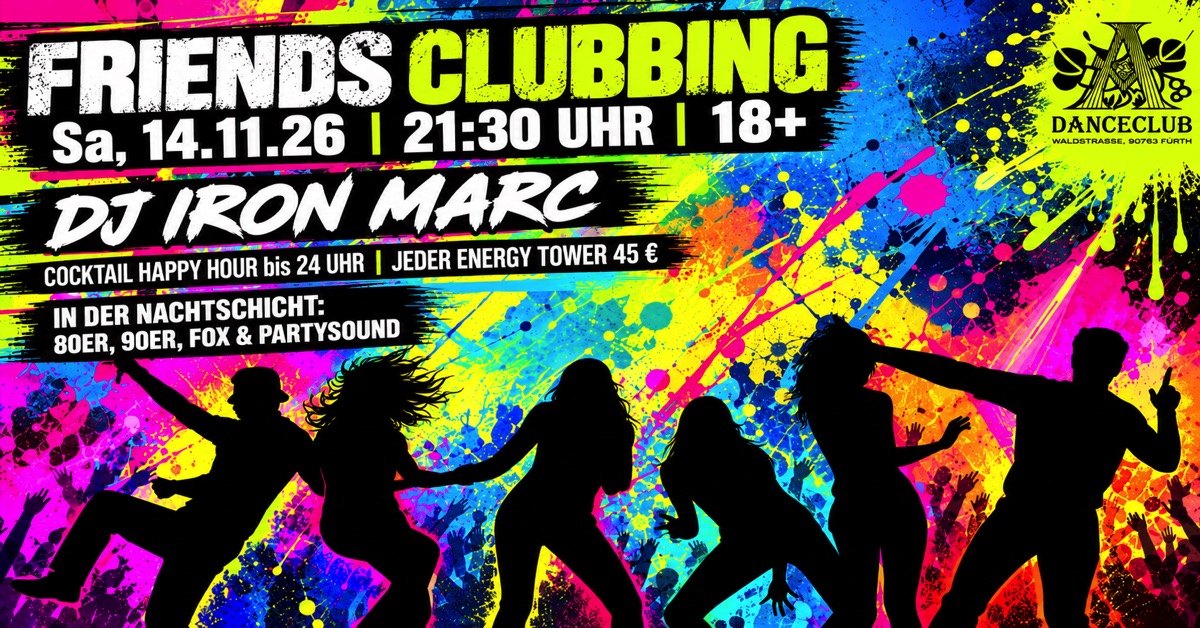 Friends Clubbing -BILD