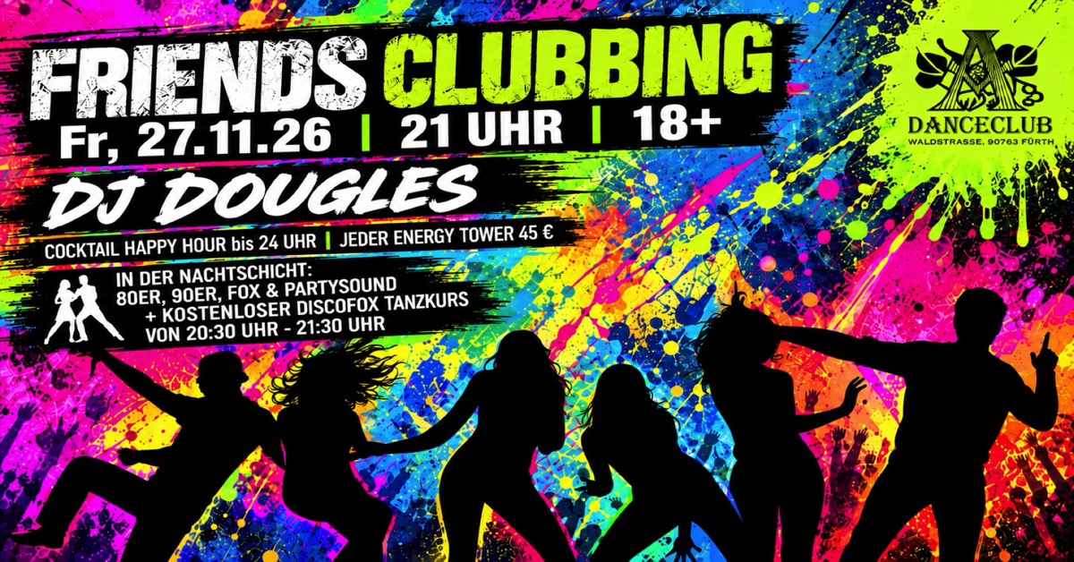 Friends Clubbing-BILD
